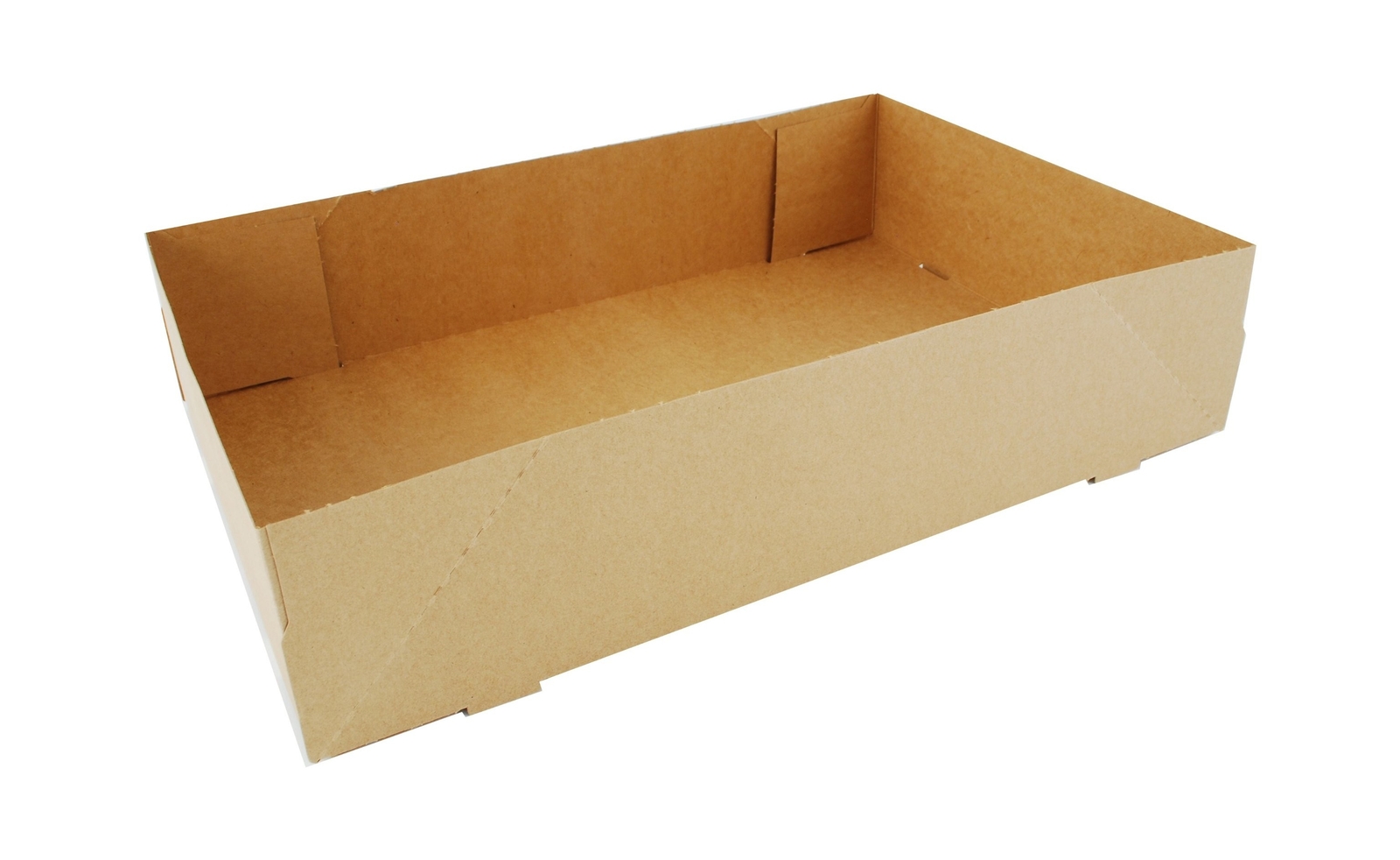 Southern Champion Tray 1250 #1 Kraft Paperboard One Piece Donut Tray, 13-1/2″…