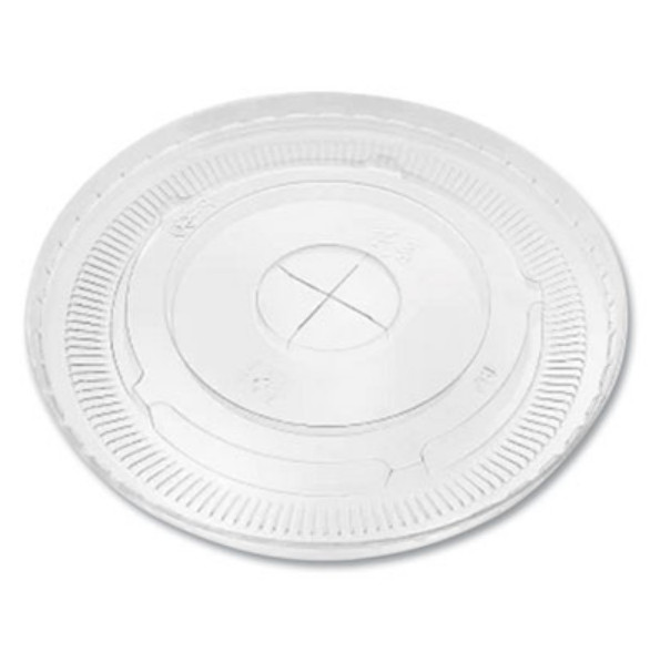 Karat CKCL90 Flat Lid, Fits 12 oz to 22 oz Cold Cups, Plastic, 1,000/ct