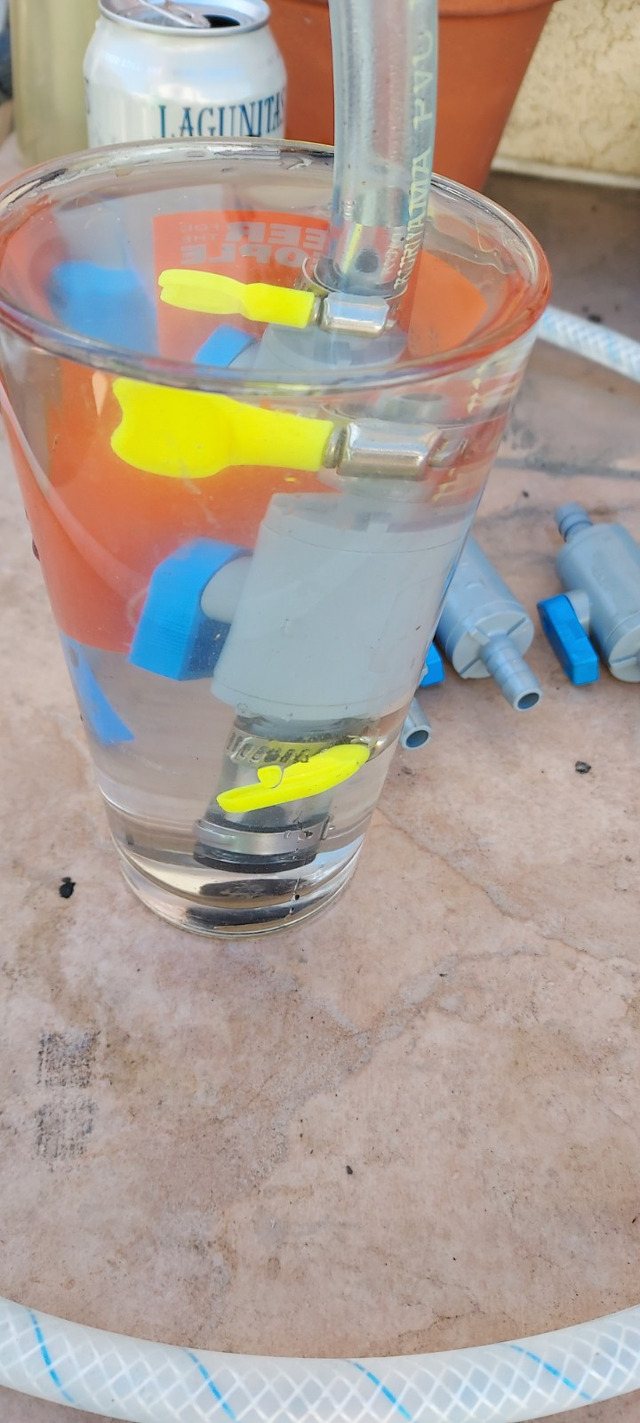 3/8″ In Line Shut-Off Valve / Plastic