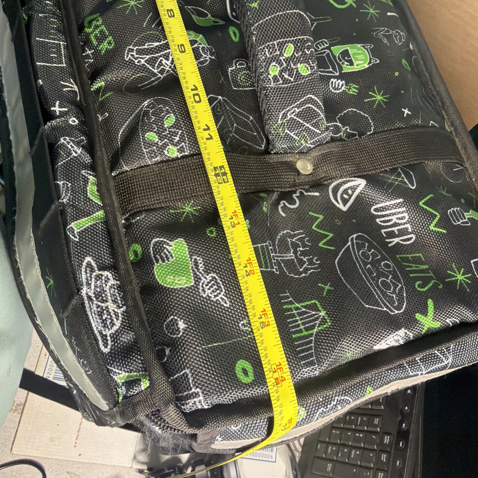 UberEats Limited Edition Artist Series Delivery Bag BackPack W/ Door Dash Bag