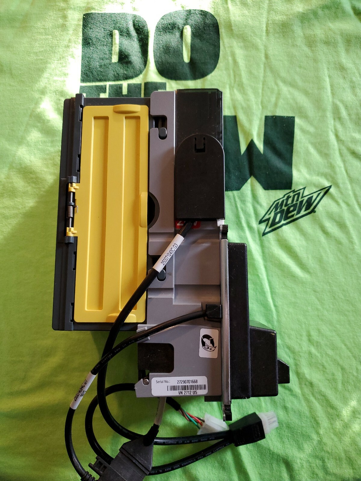 MEI MARS CPI VN 2712 U5 VN2712 MDB 24V $1,$5,$10 & $20 Bill Validator Acceptor