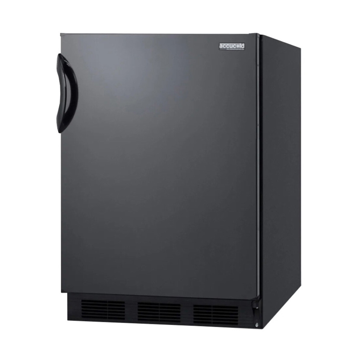 Summit FF7BKBI One Section Solid Door Undercounter Refrigerator