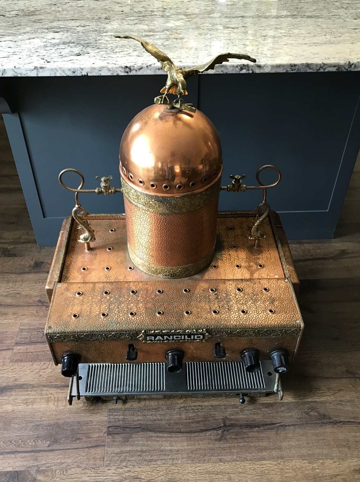 Rancilio Z9 COPPER & BRASS Semi Automatic Espresso Machine 120V FREE SHIP