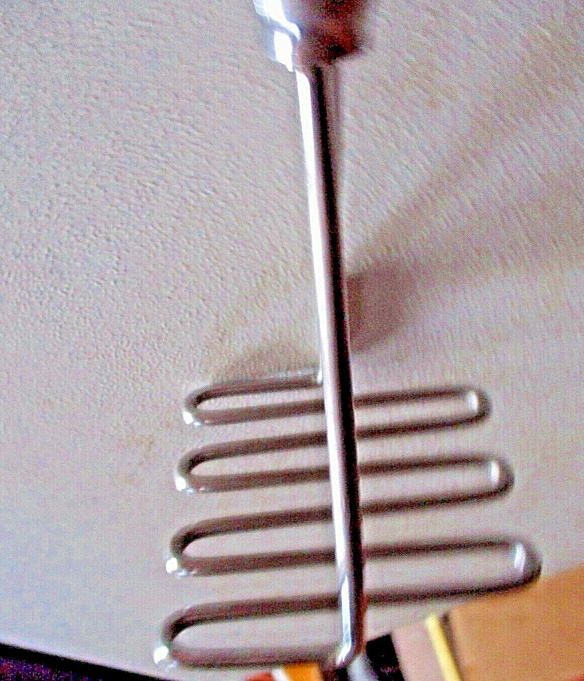 17.5″ Vintage WOOD HANDLE Commercial Metal Head POTATO MASHER Restaurant Decor