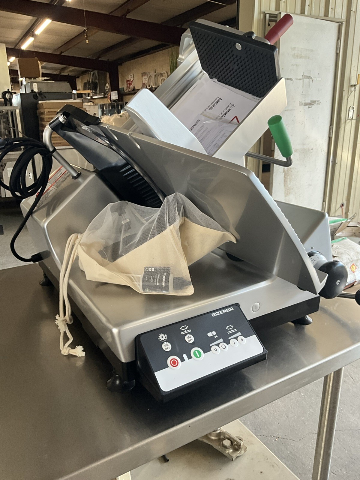 2026 Bizerba GSP HD 33Ee25HIIIu Automatic Meat Deli Cheese Grocery sharpener