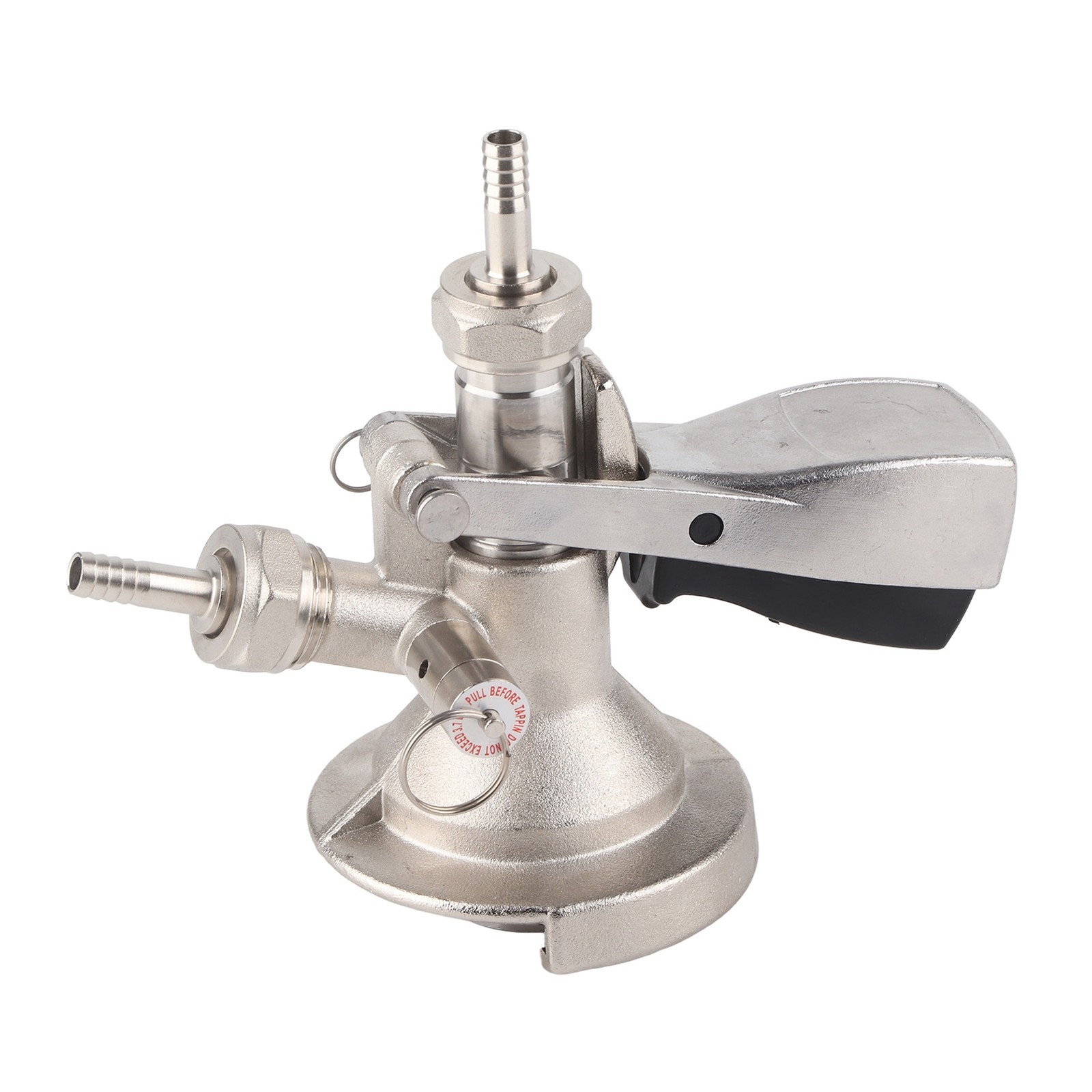 A Type Keg Coupler 304 Stainless Steel Draft Beer Keg Connector With Accessories