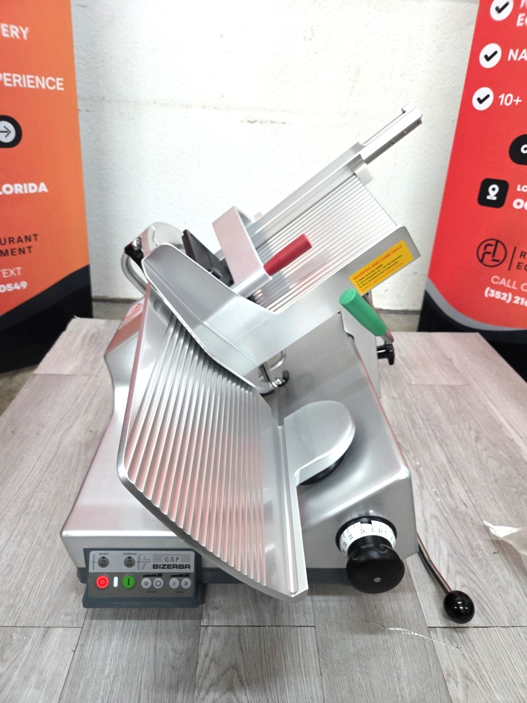 NEW Bizerba Slicer 13″ GSP HD 33 AUTOMATIC or MANUAL – Watch Running Video!