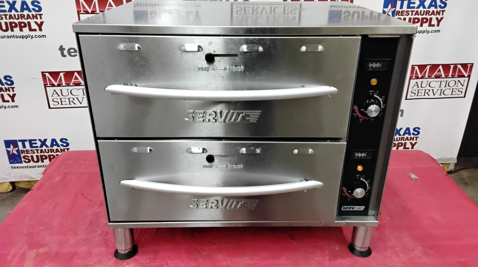 SERVIT ENDW-2-1 Free Standing Double Warmer 120 volts Year 2024