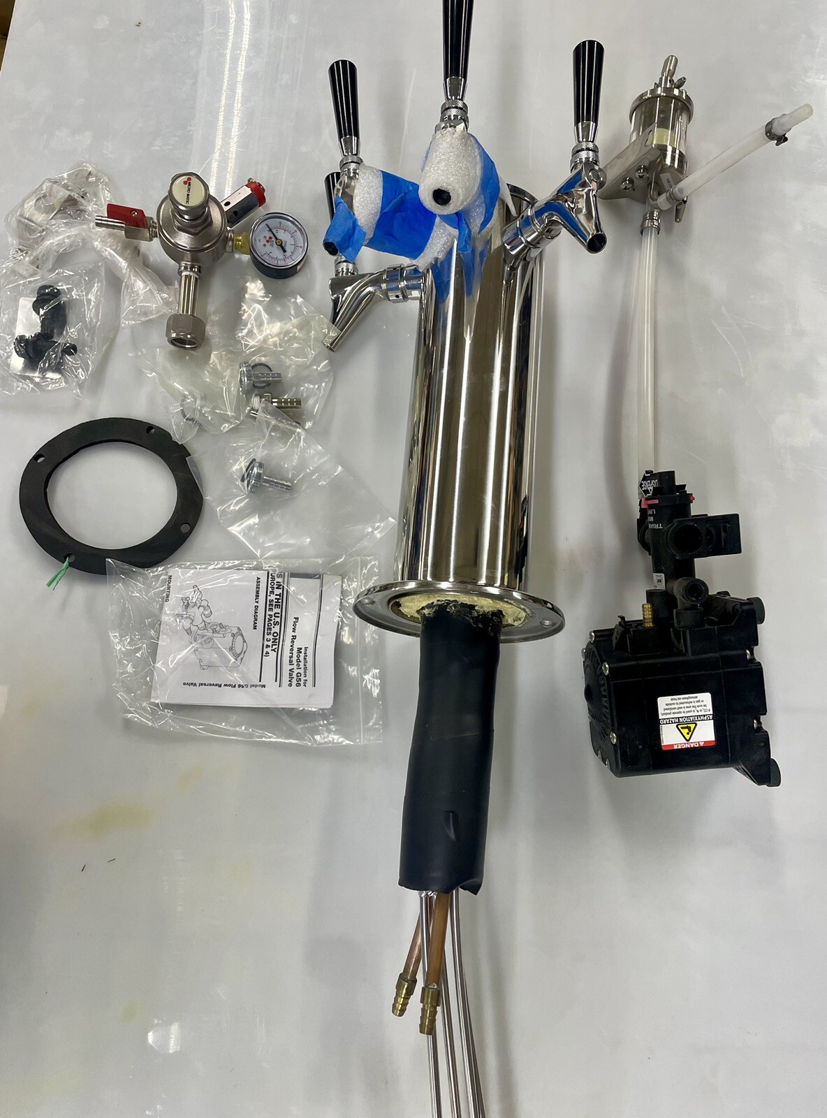 Micro Matic DS-144-PSSKR Draft Beer Tower Glycol FOB Pump Regulator Never Used