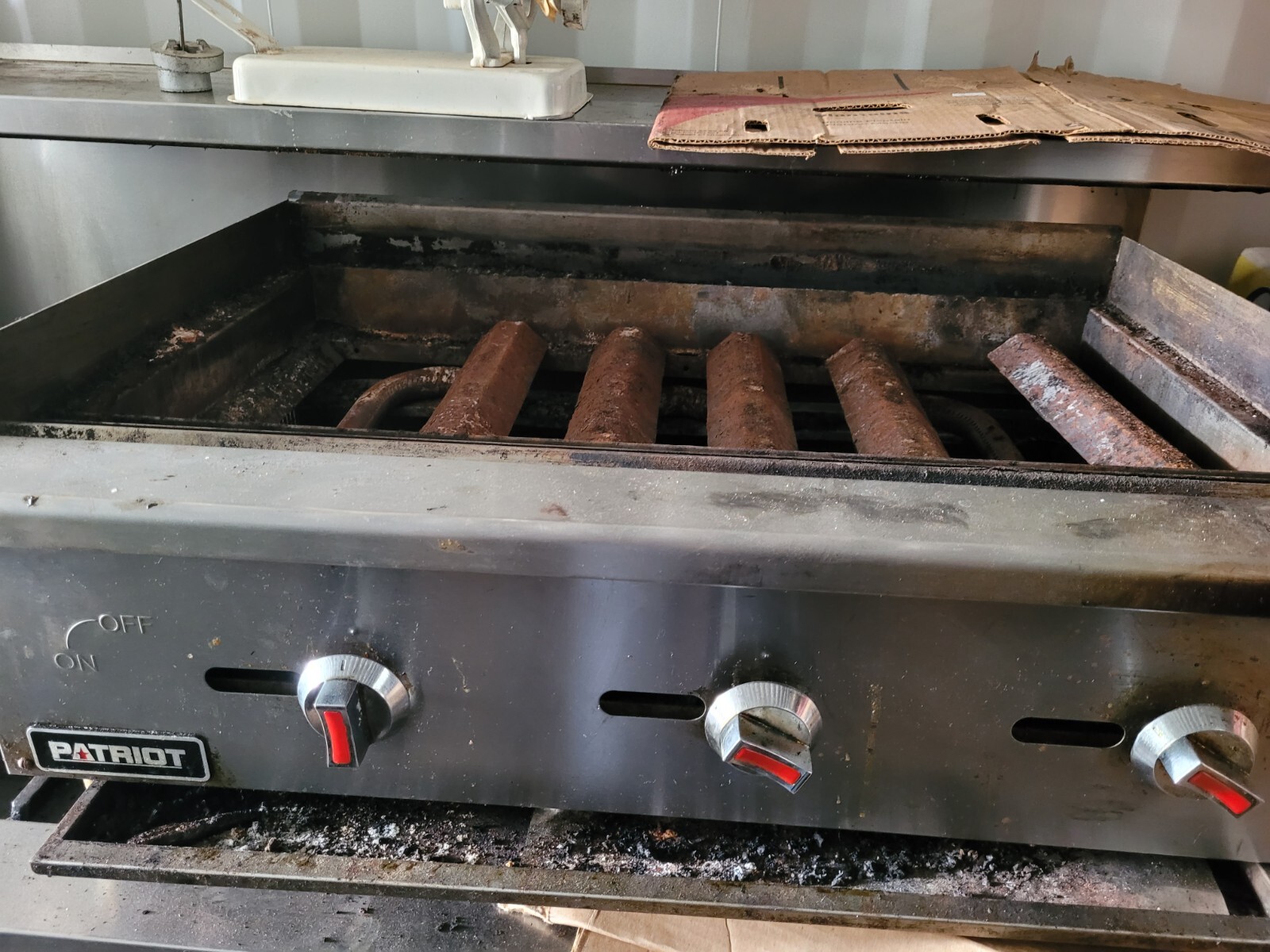 Patriot grill fmectc-36 used