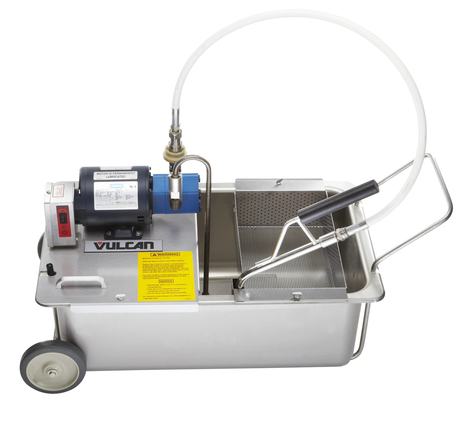Vulcan MF-1 Mobile Electric Fryer Filter w/ 110 lbs. Capacity