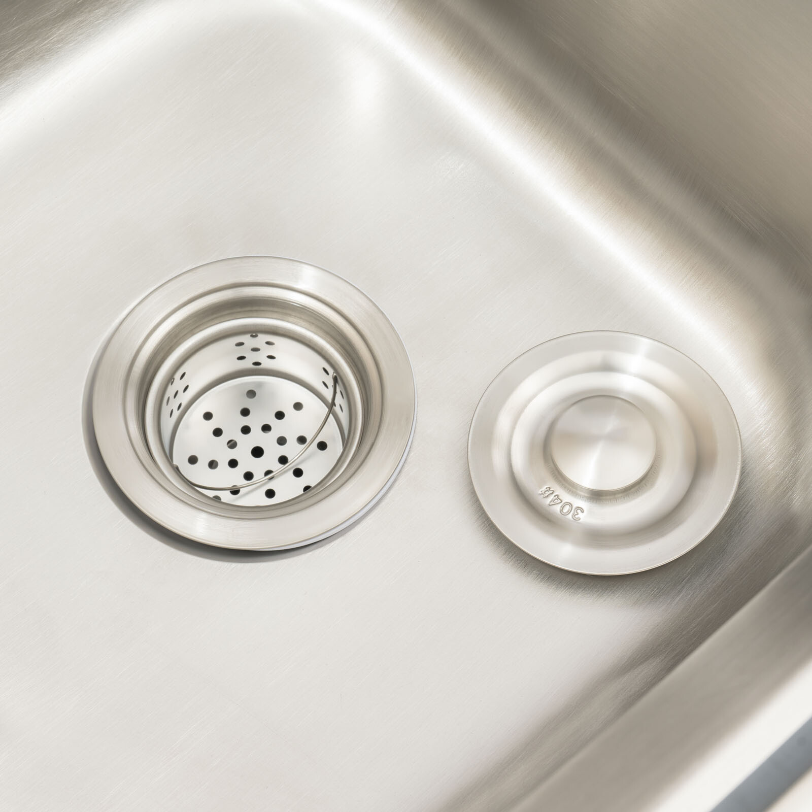 Commercial Stainless Restaurant Kitchen Sink Faucet + Drainboad Set Double Bowl