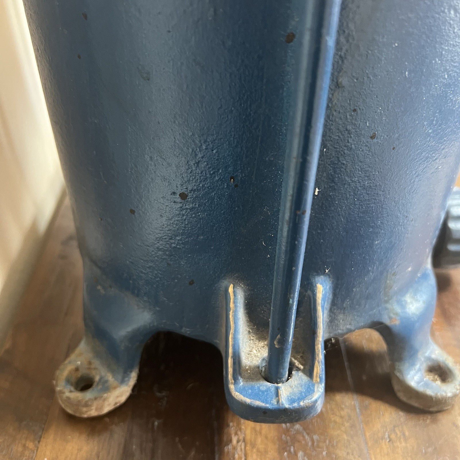 Enterprise Mfg Co Cast Iron Sausage Stuffer Fruit Press Blue Farmhouse Decor