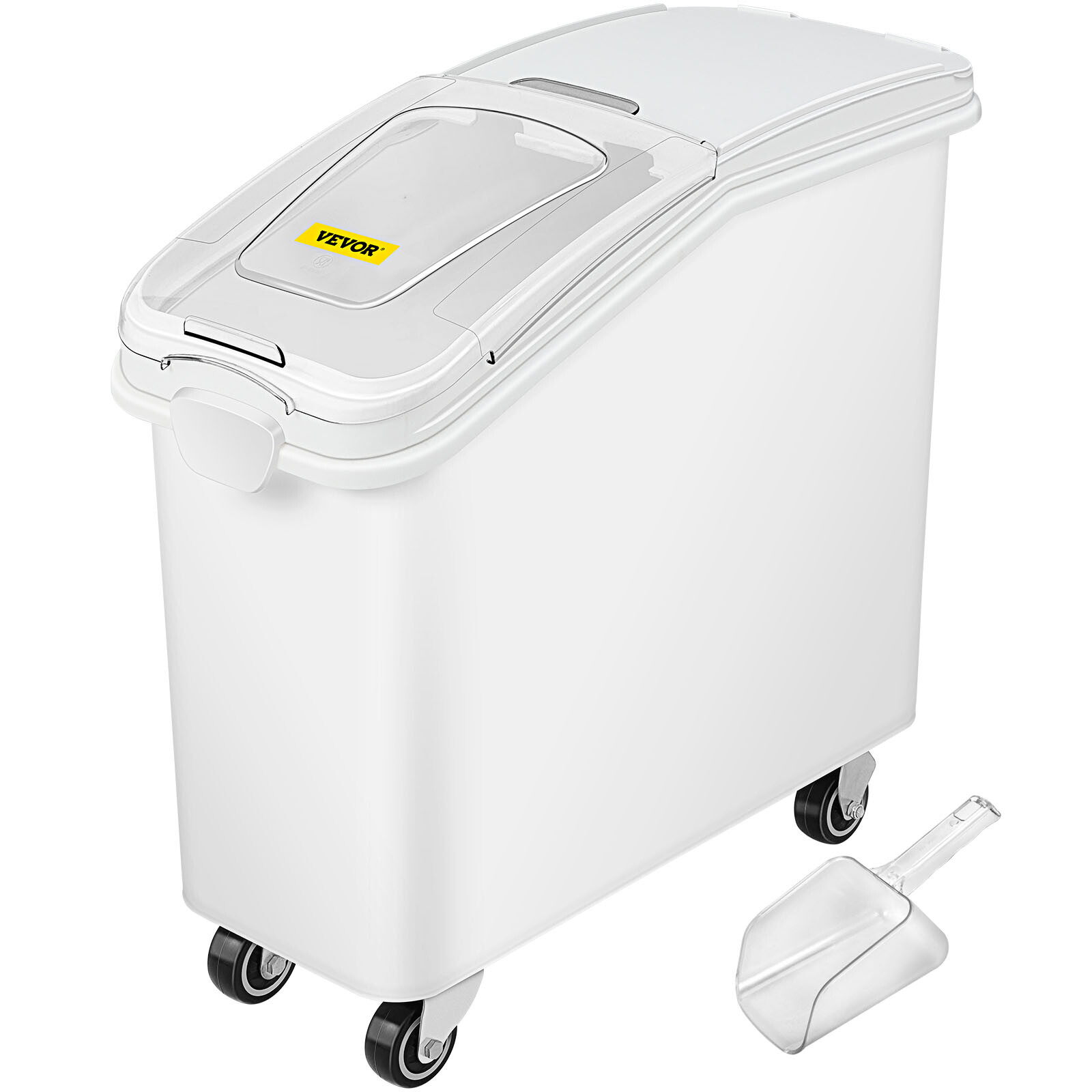 VEVOR Dry Ingredient Bin 21 Gallon Storage Bin w/ Caster Restaurant Kitchen