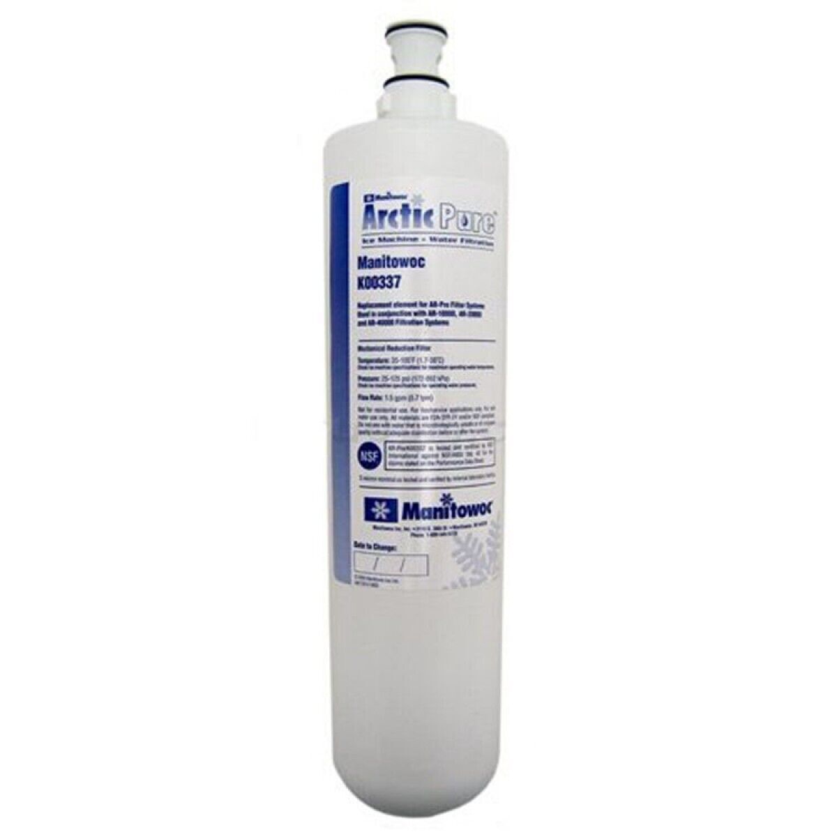 Manitowoc K00337 1 Each Replacement Cartridges for AR-PRE Water Filter