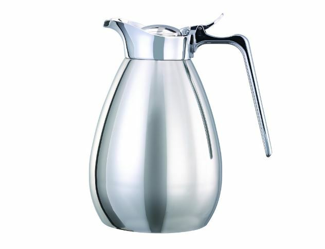 Kenco Thermal Coffee Pot Stainless Steel Carafe 0.6-Liter Vacuum Insulation NEW