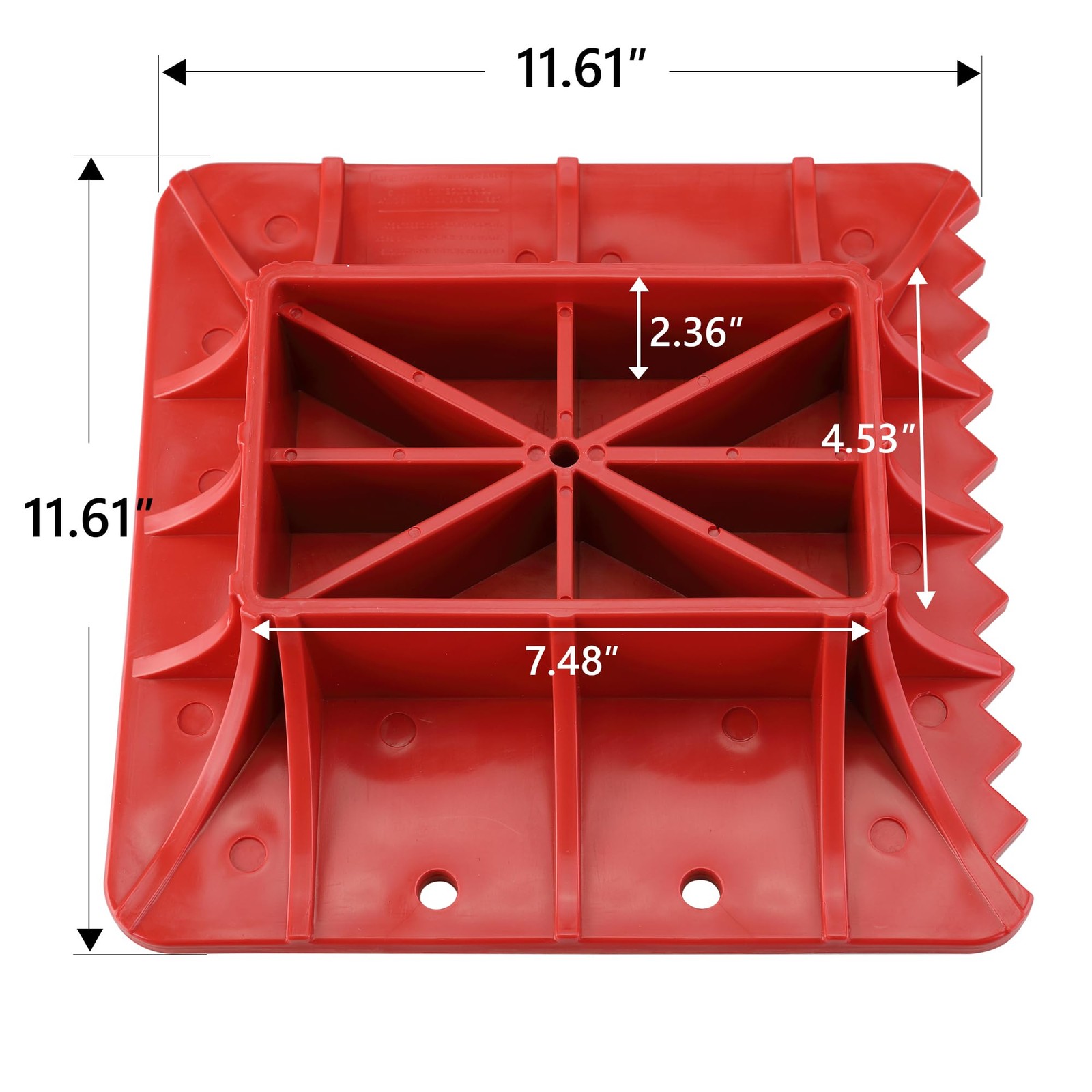 Seven Sparta Off-Road Base Stand Compatible Hi Lift Jack Pp Pad To Alleviate