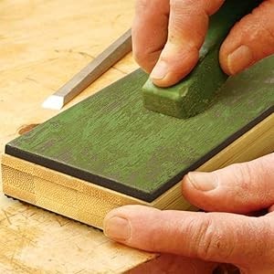Premium Leather Strop for Knife Sharpening with Polishing Compound – Sharpening