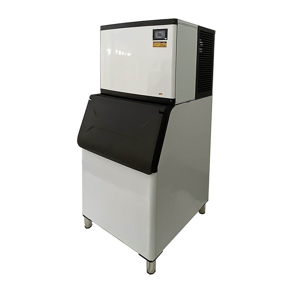 500 LBS/24H Commercial Ice Maker Split Ice Cube Machine 440Lbs Storage 220V