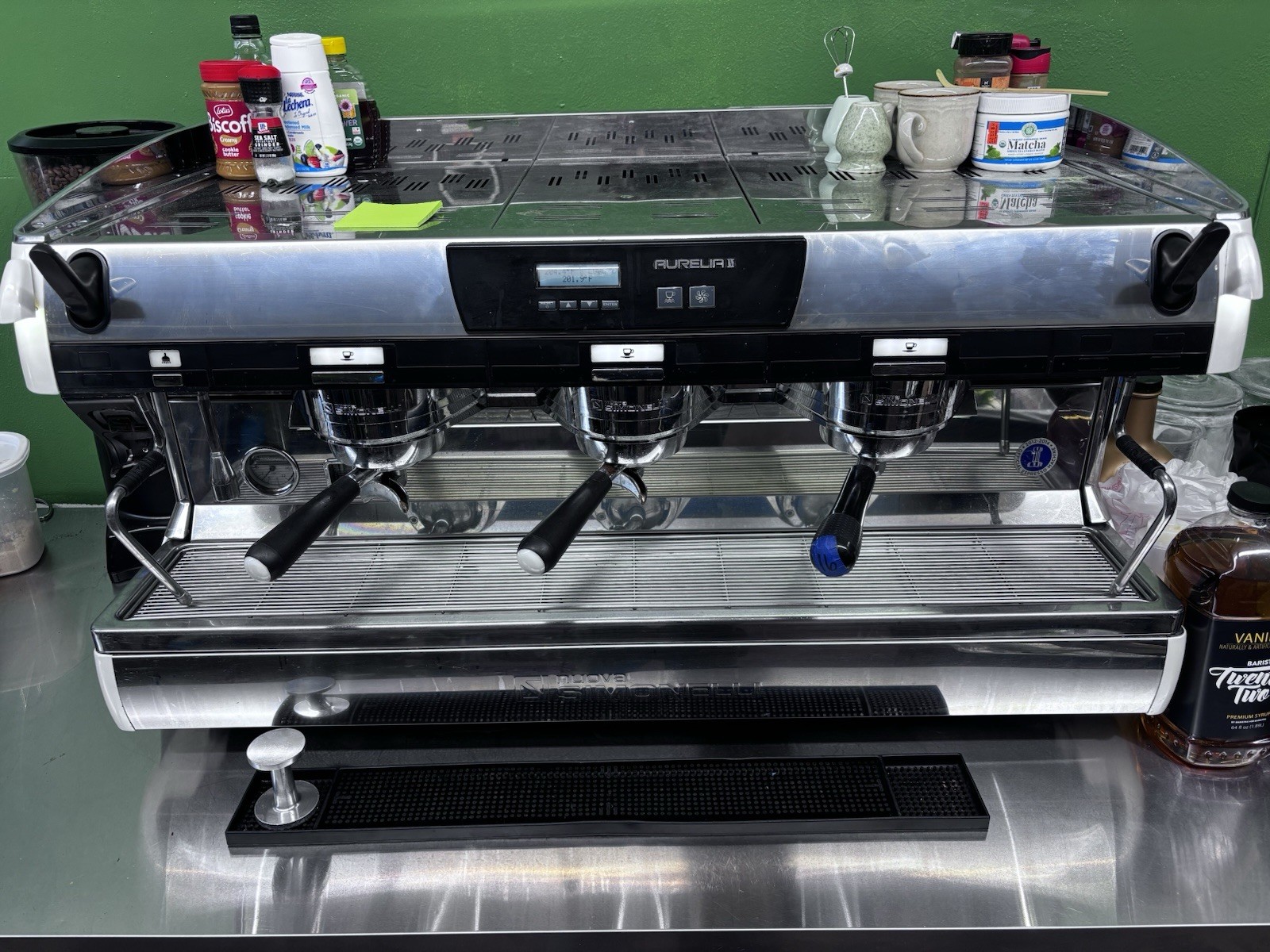 Nuova Simonelli Aurelia ll T3 3 Group Espresso Machine 2015 Model Three Group