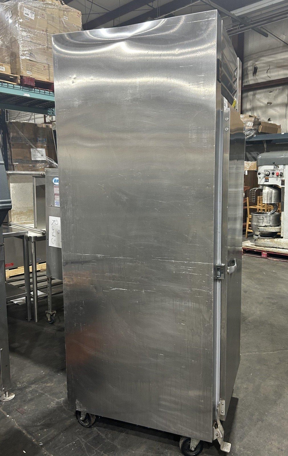 TRAULSEN RHT132WUT-FHS 1 DOOR STAINLESS STEEL REACH IN REFRIGERATOR COOLER