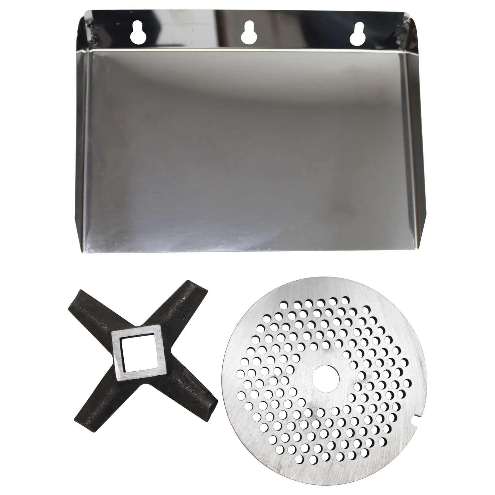 220V Meat Bone Crusher Fish Chicken Chopper Grinder 500lbs/h Output 2200w