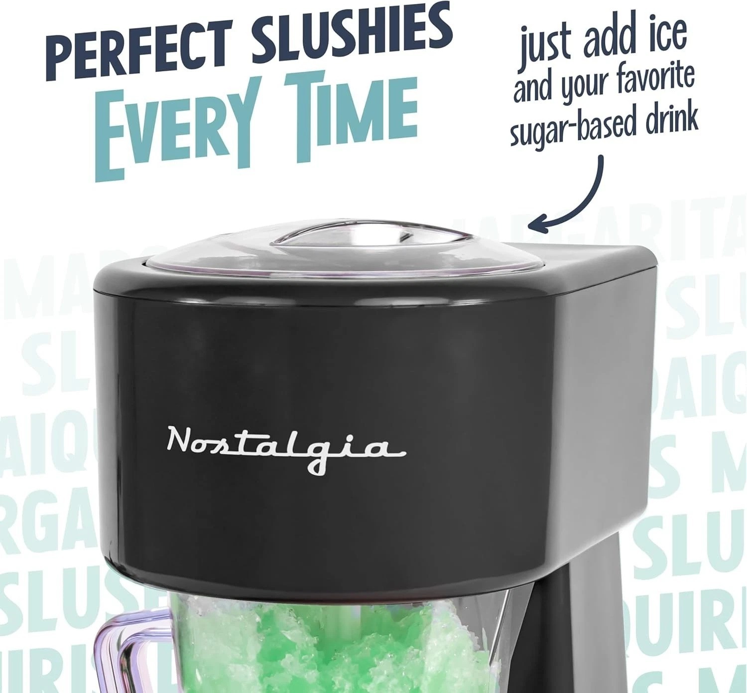 Automatic Mixing Slushie Machine – 40oz Capacity for Cocktails & Margaritas