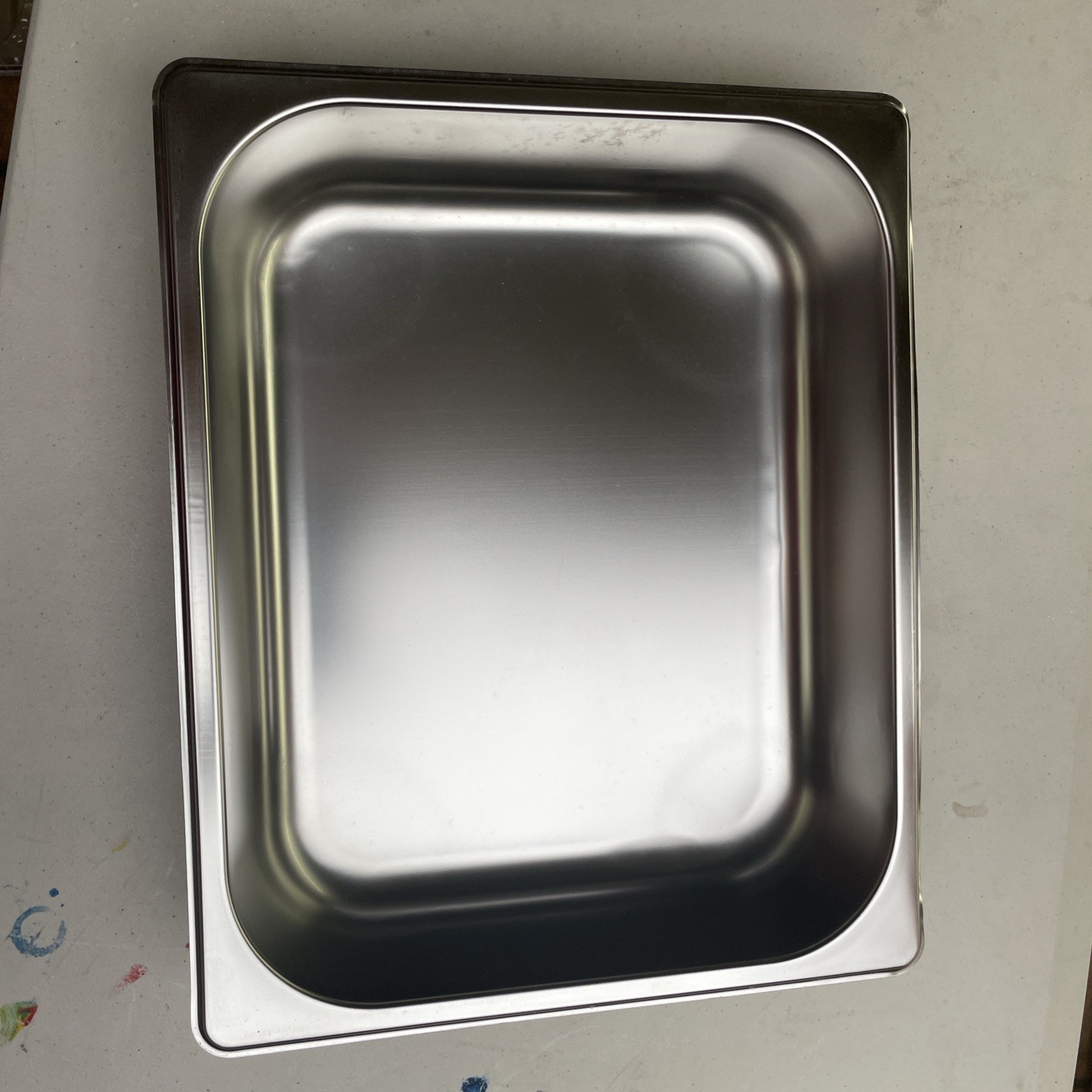 Premier Choice 1/2 Size Chafer Food Pan Stainless 2 1/2” Deep Steam Table