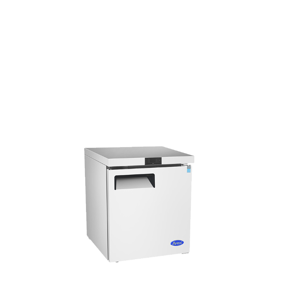 Atosa MGF8405GR 27″ One Solid Door Undercounter Freezer 7.15 cu. ft.