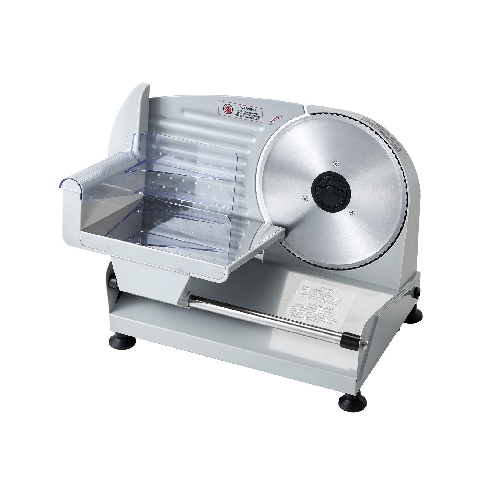 Uimoso 200W Electric Meat Slicer with 7.5″ Stainless Blade&Adjustable Thickness