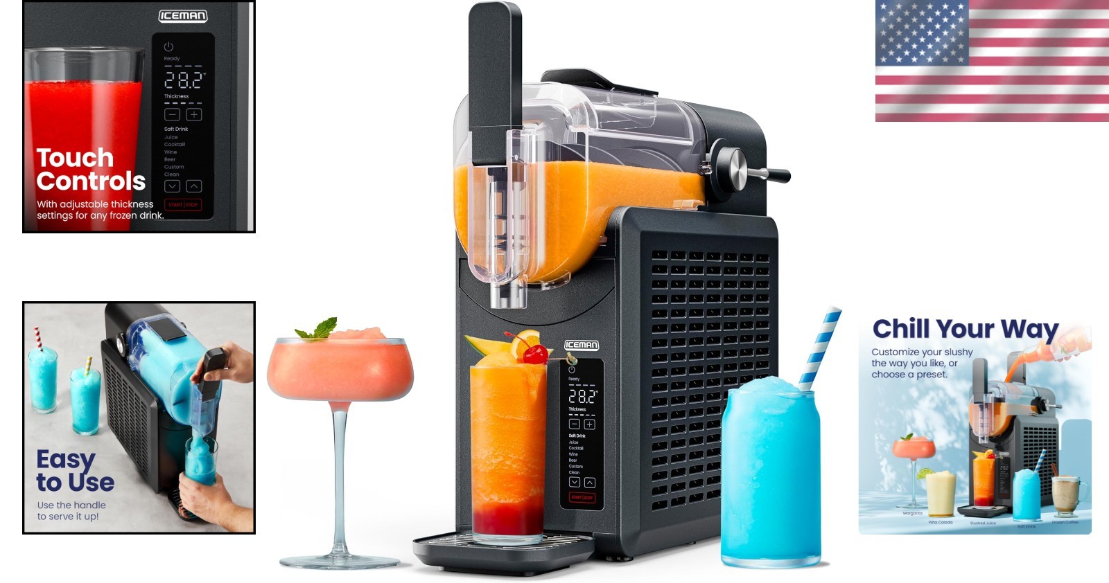 Chefman Slush-Ease 68oz Slushie Machine