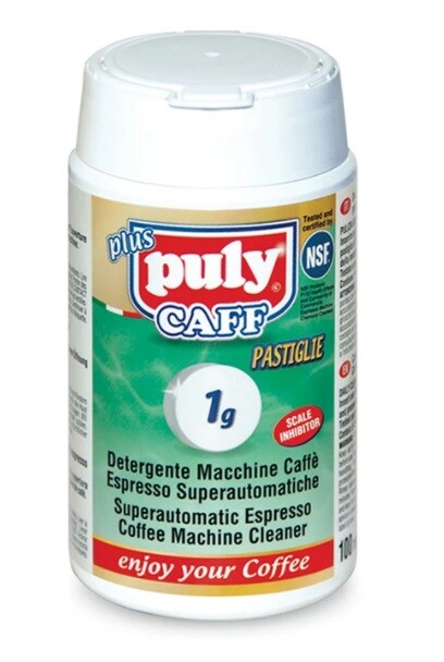 Puly Caff Plus Super Automatic Espresso Machine Cleaner Tablets (100/1 gm)
