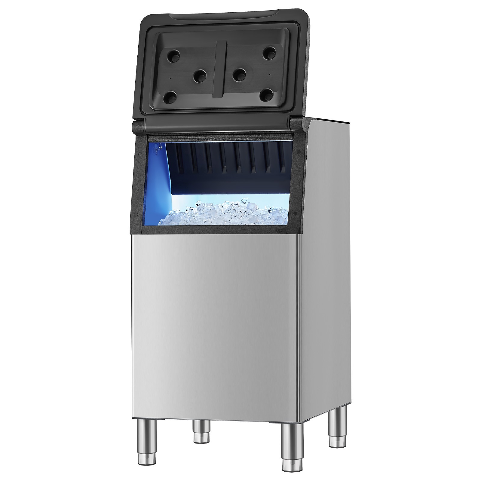 Commercial Ice Maker Storage Bin 300lbs Capacity Business Ice Storage Bin