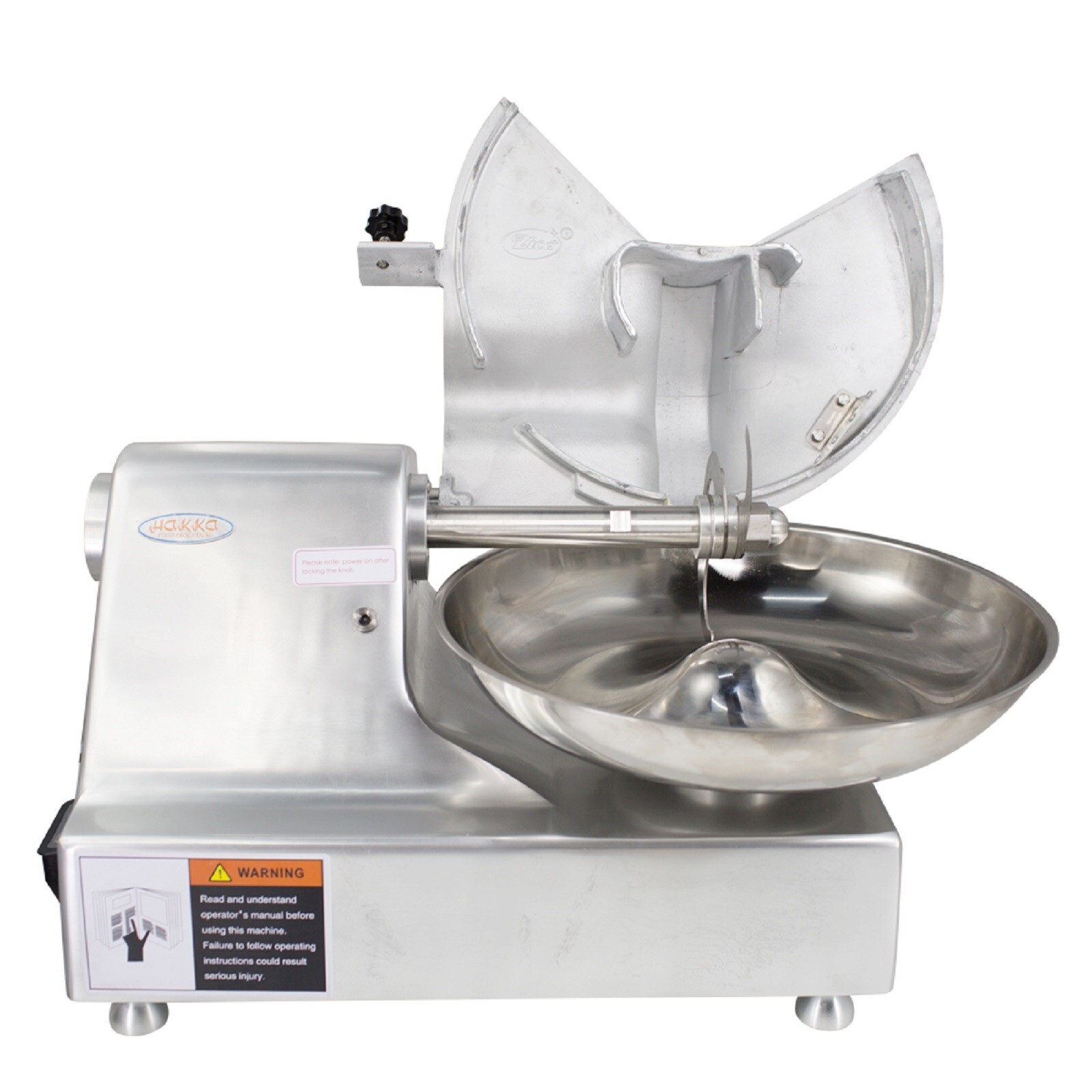 Hakka Commercial 10L Meat Bowl Cutter Mixer Buffalo Chopper Food Processor