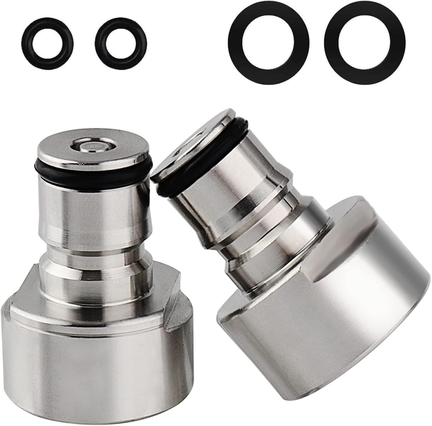 Food Safe Stainless Steel Keg Coupler Adapter Kit – Secure & Easy Conversion