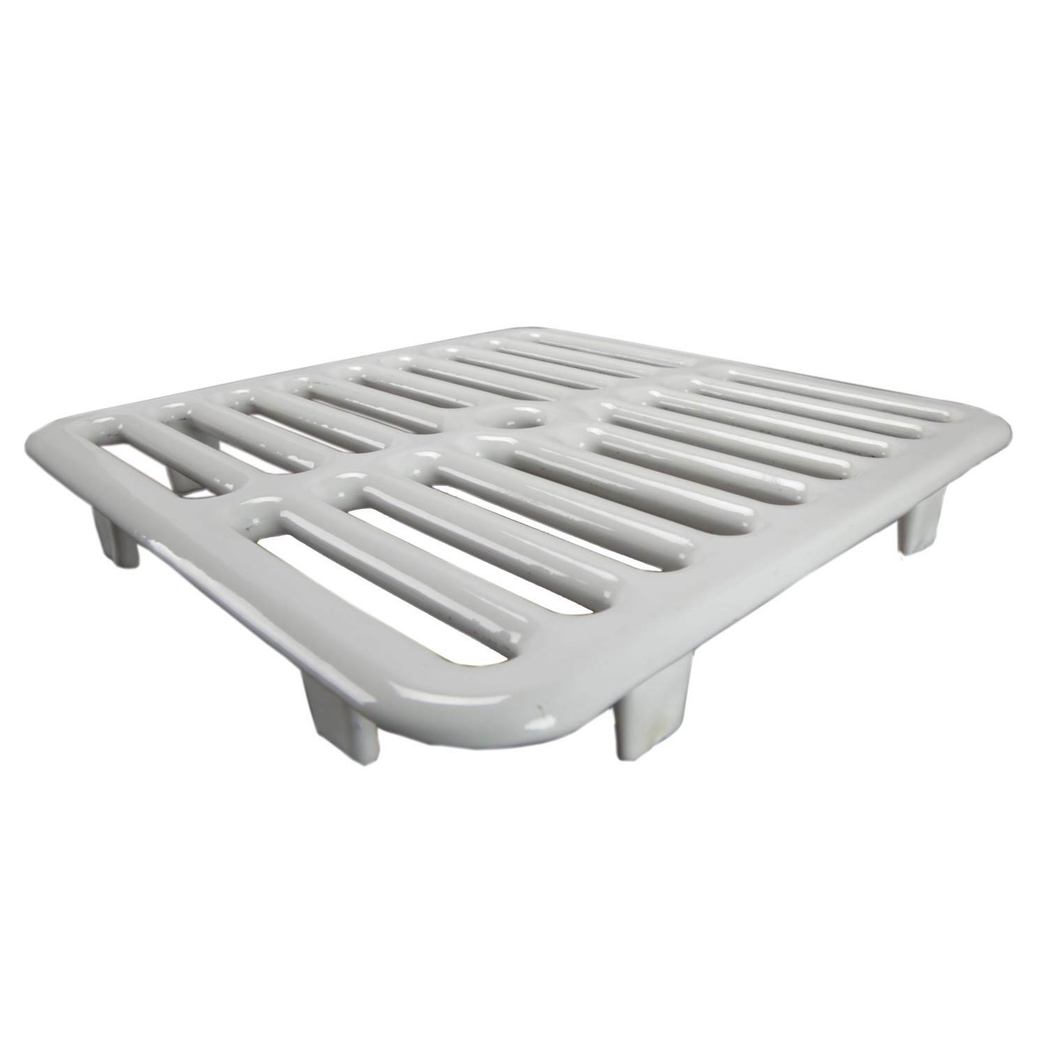 GSW Floor Sink Top Grate Full Size w/ Ceramic Surface 9-3/8″W x 9-3/8″L FS-TF