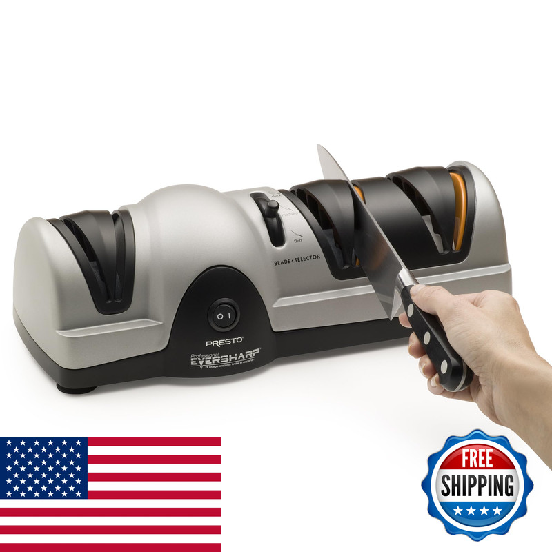 Presto 08810 Professional Electric Knife Sharpener Multi/None