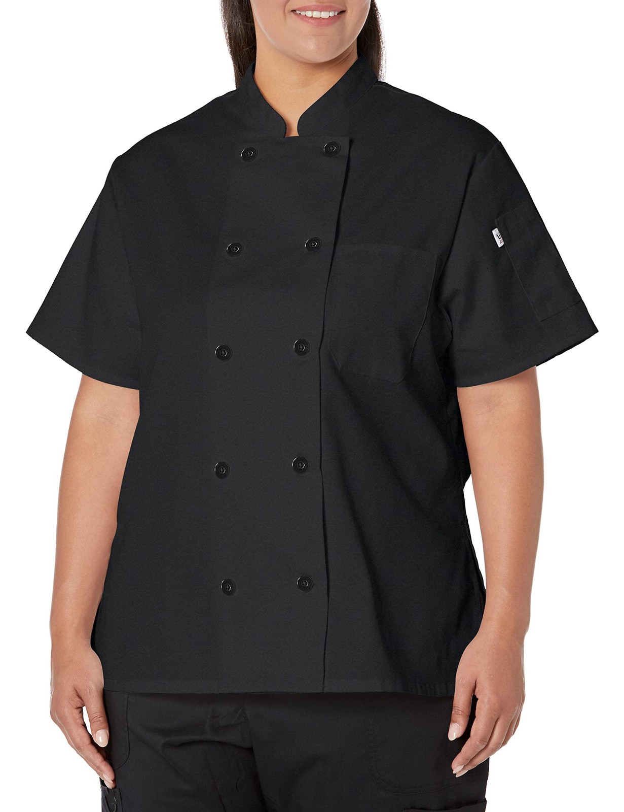 womens 0478-0107 Shirt, Black, 3X-Large US