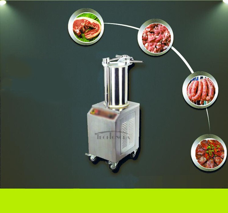 SF-260 Automatic Hydraulic Sausage Filling Machine Stainless Steel 26L 3 Stuffin