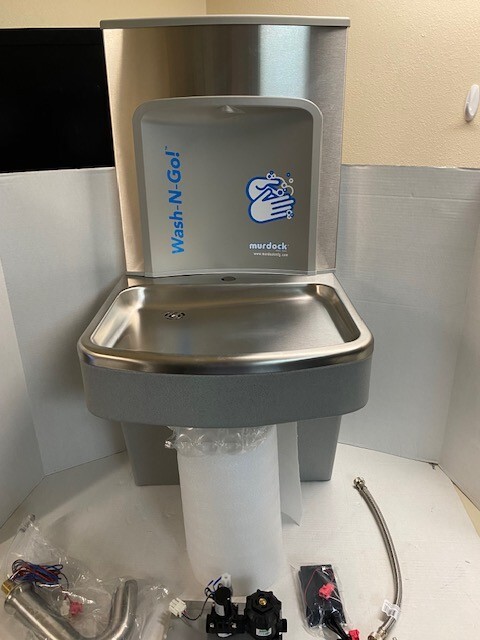 Murdock A1171100W EZ wash-N-Go Indoor Wall-Mounted Retrofit Hand Sink