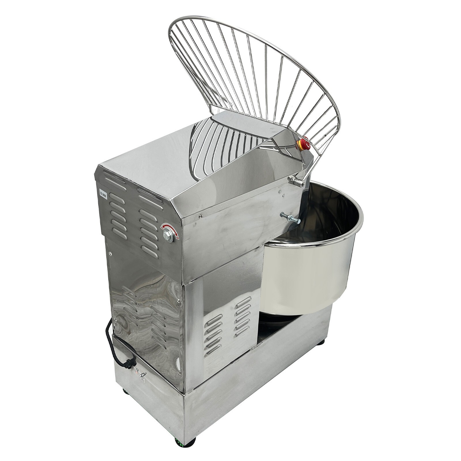 Automatic Commercial Dough Mixer 110LBS Time Setting Electric Flour Spiral Mixer