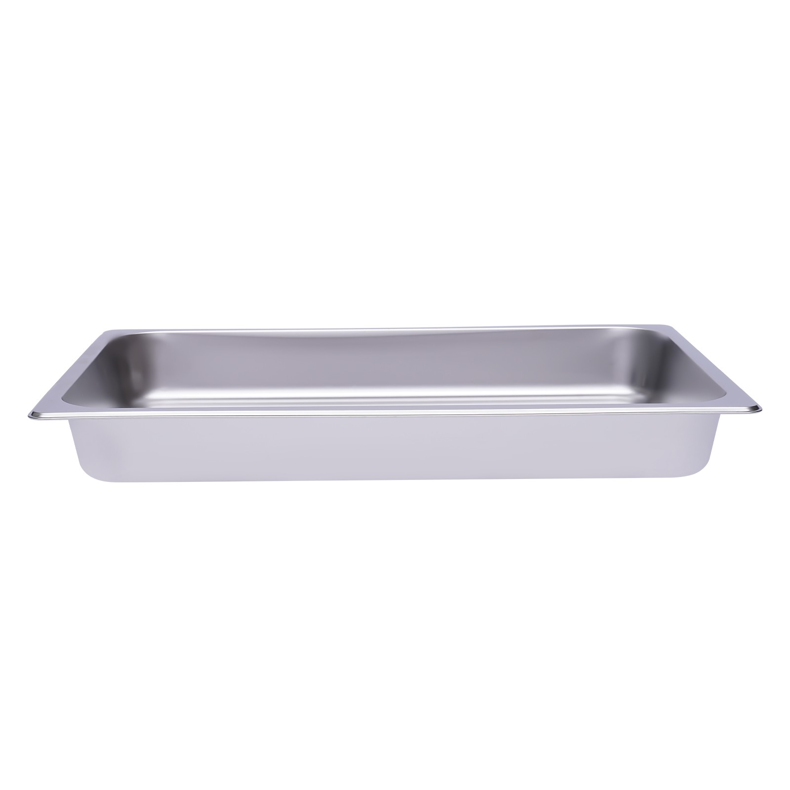 Full Size Steam Table Pans, 6-Pack 2.5 Inch Deep Restaurant Steam Table Pans
