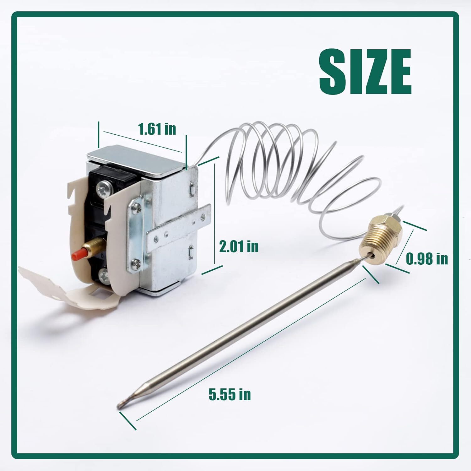 PP10084 High Limit Switch Replacement for Pitco All Gas Fryers Safety Thermostat