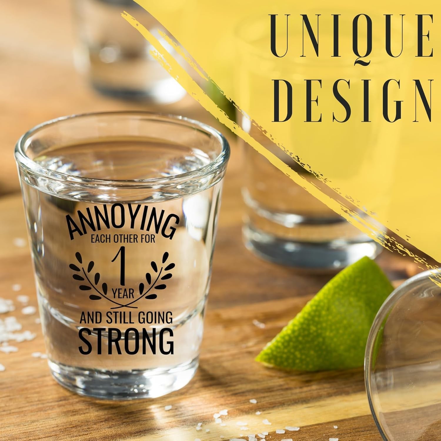 Anniversary Cups for Couples, 1 Year Anniversary Funny Gifts for Boyfriend