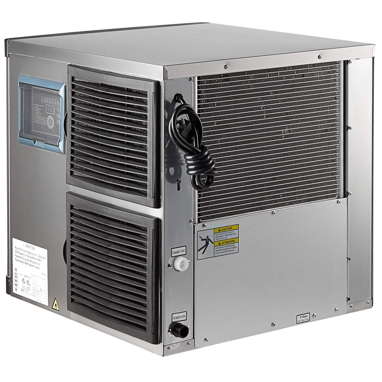 22″ Air Cooled Modular Full Cube Ice Machine – 344 lb.