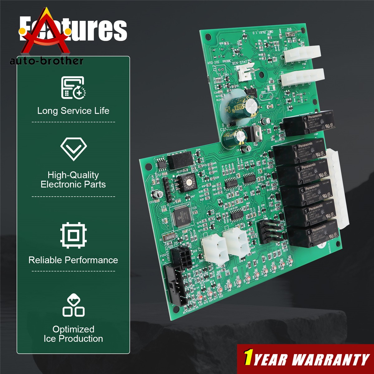 Ice Machine Control Board for Scotsman Prodigy Replaces 11-0550-28 11-0621-21