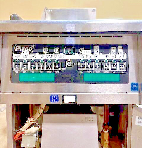 «PITCO SRTG» H.D COMMERCIAL 17.5 G NATURAL GAS RETHERMALIZER ON CASTERS