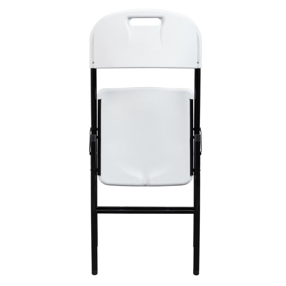 8 Packs Commercial Plastic Folding Stackable Chairs Seats -Event Wedding Party