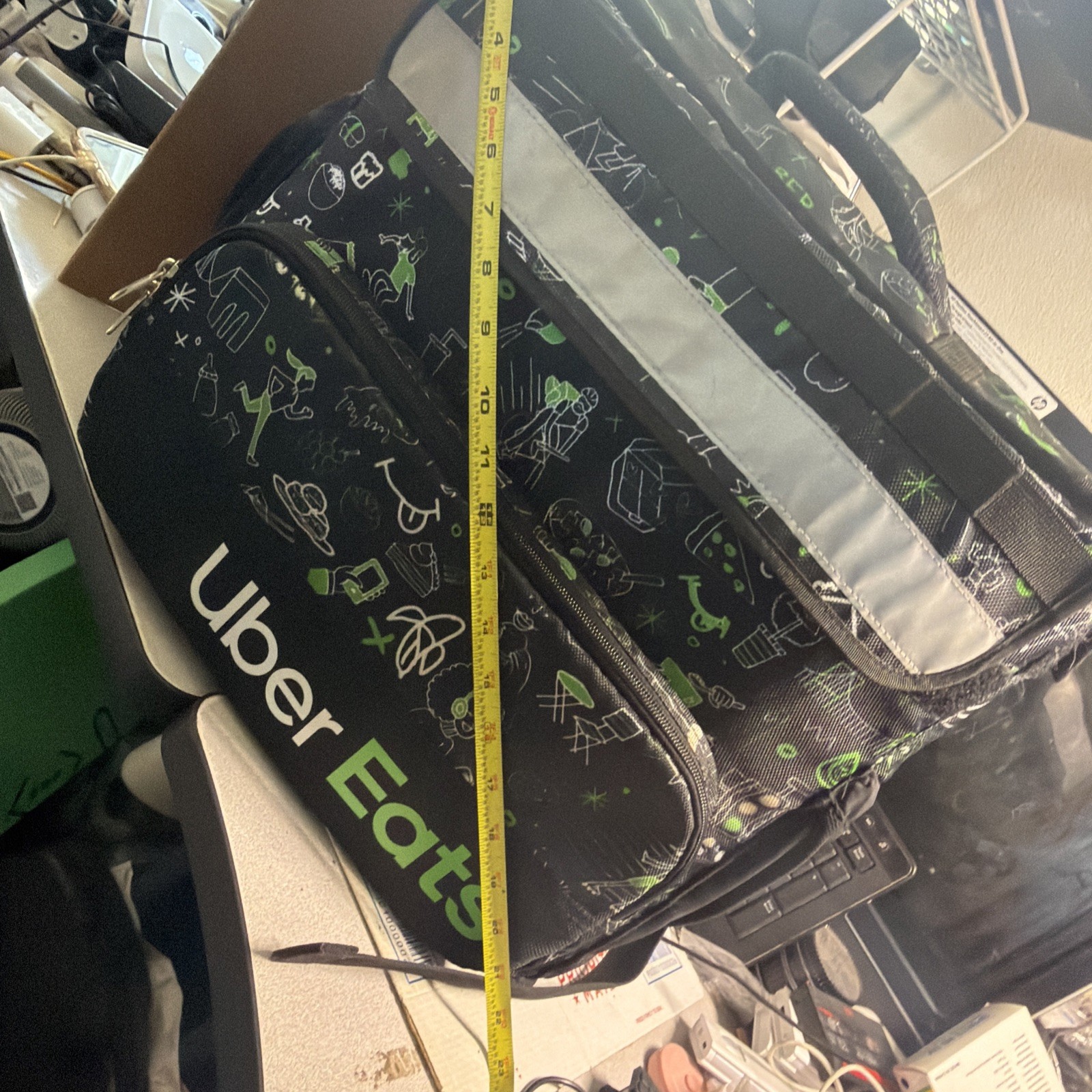 UberEats Limited Edition Artist Series Delivery Bag BackPack W/ Door Dash Bag