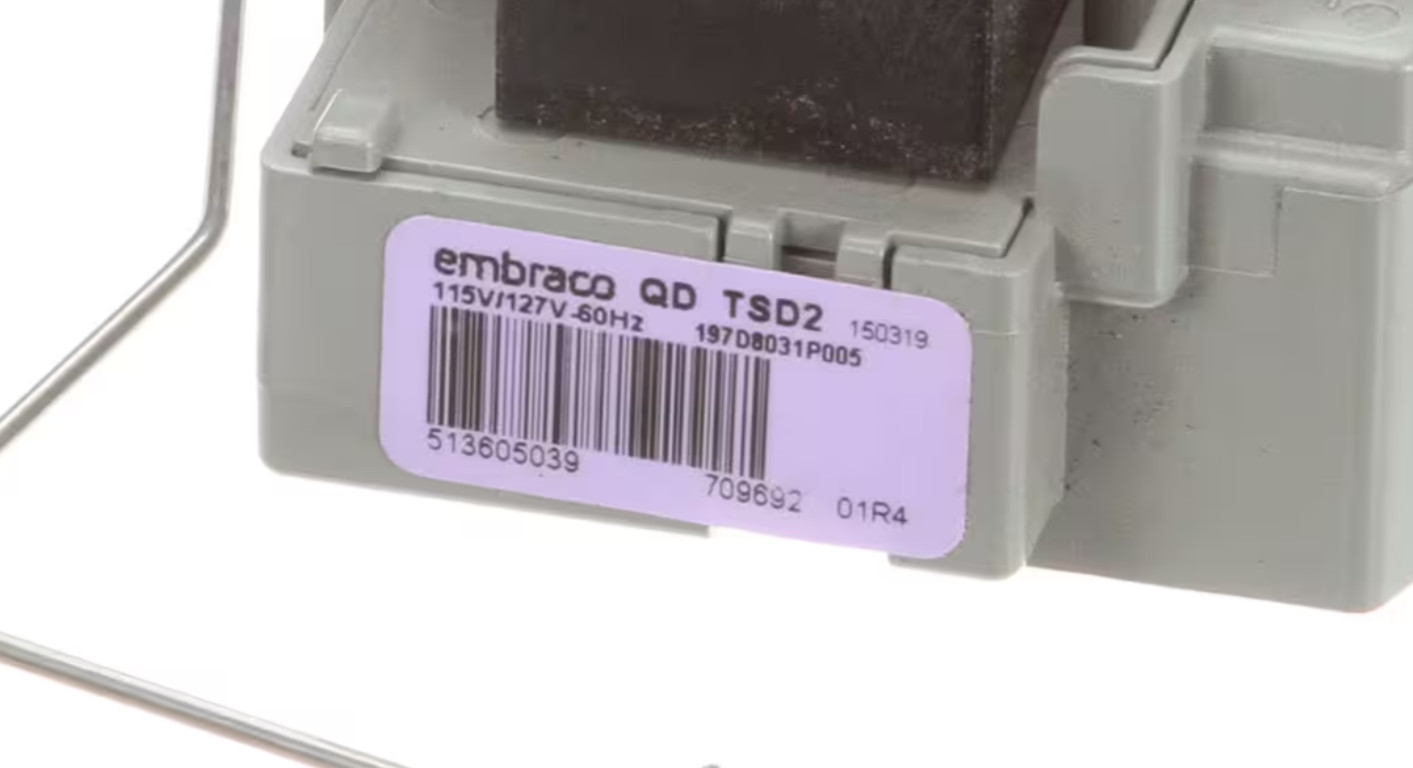 Perlick QD TSD2, 197D8031P005, 70053 Electrical Parts Kit, Embraco Compressor